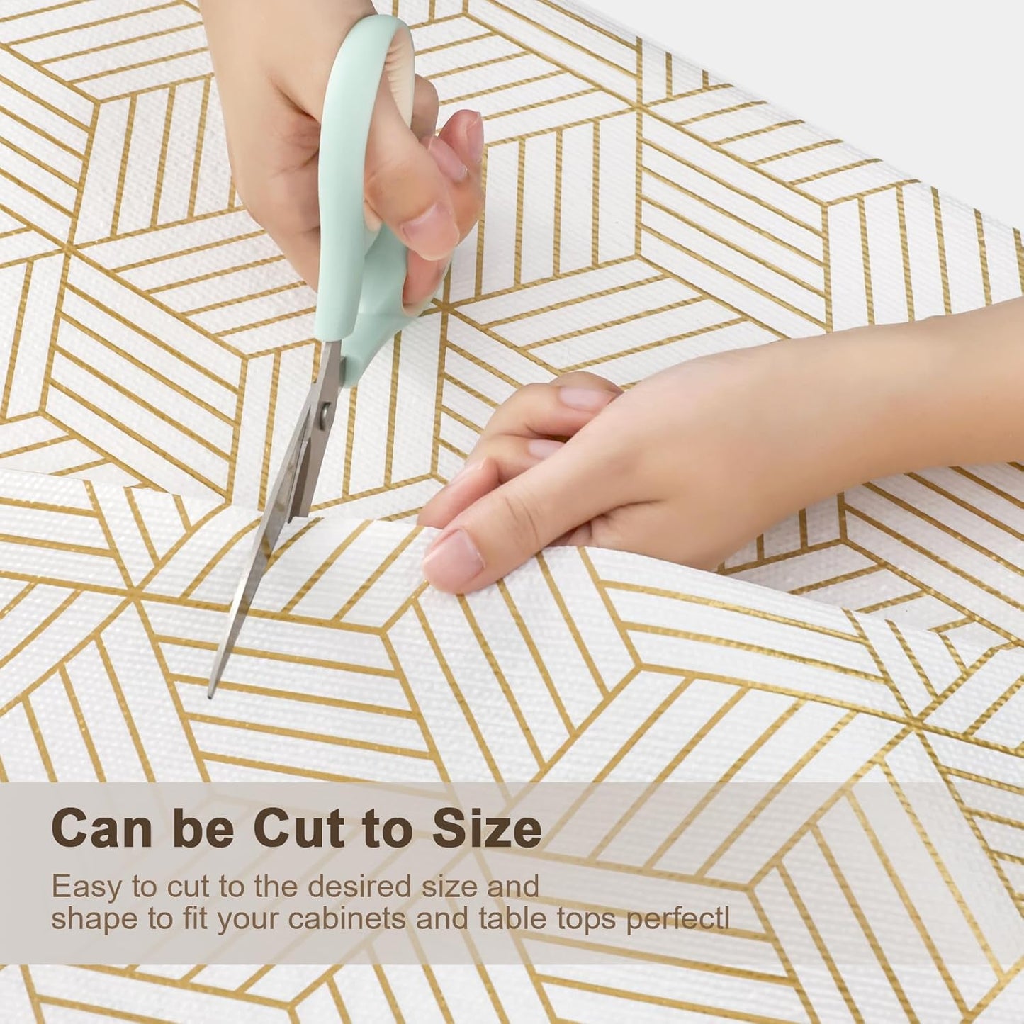 OcePor Non-Adhesive Drawer and Shelf Liner 17.5IN x 30FT,Non-Slip Kitchen Cabinet Liner Non-Adhesive Thick Strong Grip Waterproof Washable