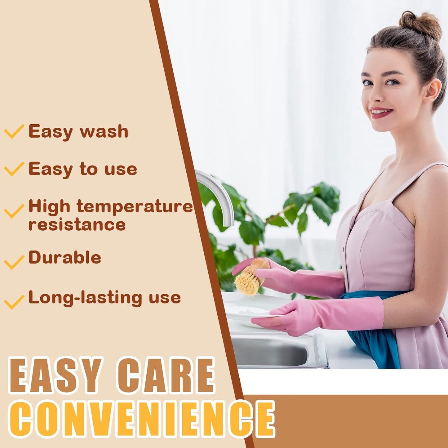 Nuenen 30 Packs Bamboo Dish Scrub Brushes Wooden Scrubbers Set Kitchen Dishwashing Scrubber with Natural Sisal Bristles for Iron Pot Pan Sink