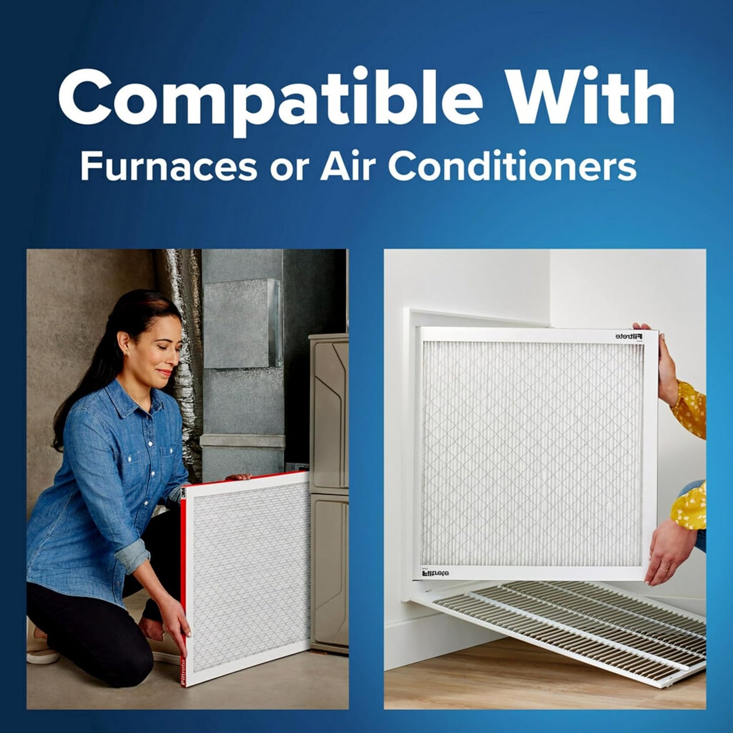 Filtrete 10x20x1 AC Furnace Air Filter, MERV 11, MPR 1000, Micro Allergen Defense, 3-Month Pleated 1-Inch Electrostatic Air Cleaning Filter, 4 Pack (Actual Size 9.81x19.81x0.81 in)