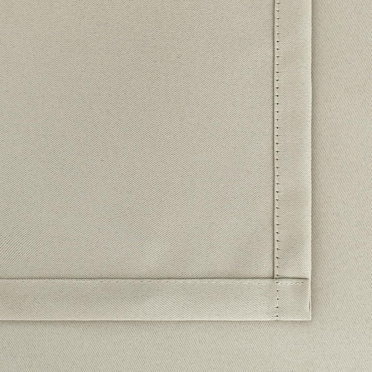 BGment Rod Pocket Blackout Curtains for Bedroom - Thermal Insulated Room Darkening Curtain for Living Room, Light Camel, 42 x 54 Inch, 2 Panels