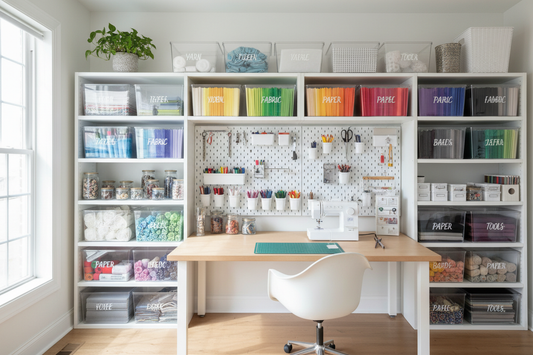 Craft Room Organization: Find Any Supply in Seconds