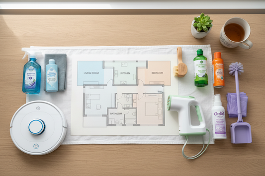 Smart Cleaning Zones That Keep Your Home Organized