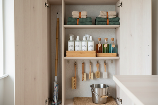 How to Store Cleaning Tools Without Clutter