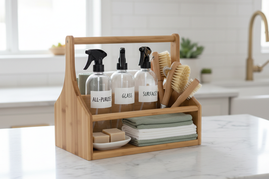 How to Streamline Your Cleaning Supplies (And Why Less Is More)