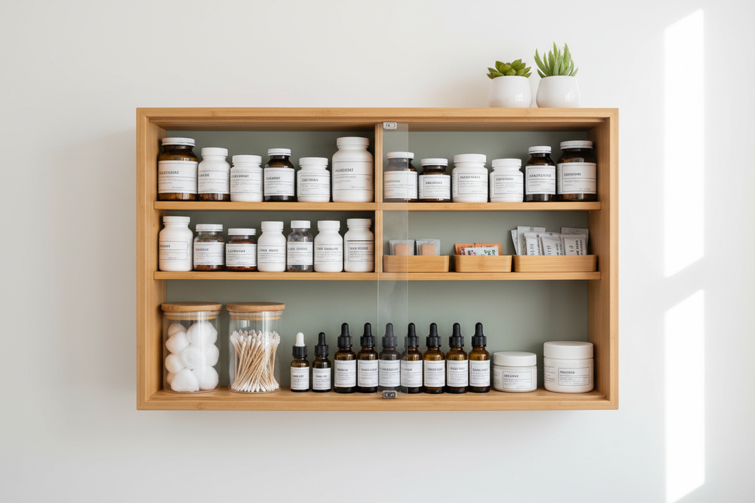 Medicine Cabinet Organization: Create a Functional Health and Wellness Hub
