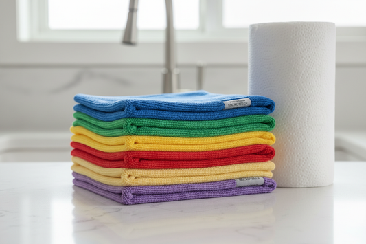 The Power of Microfiber: Why It Outperforms Paper Towels