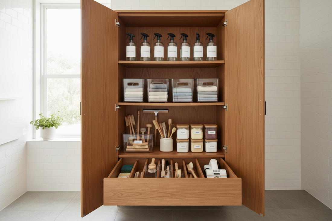 How to Create a No-Clutter Cleaning Setup