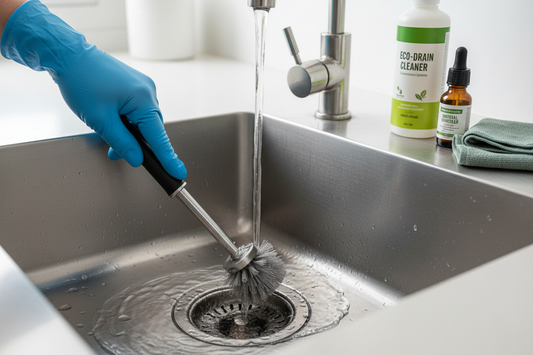 How to Clean Your Sink Drain Safely