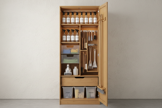 Smart Storage Solutions for Cleaning Tools