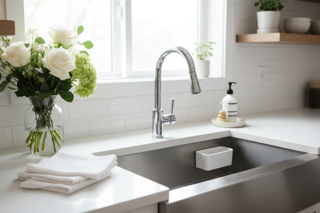 How to Keep Your Sink Area Spotless Daily
