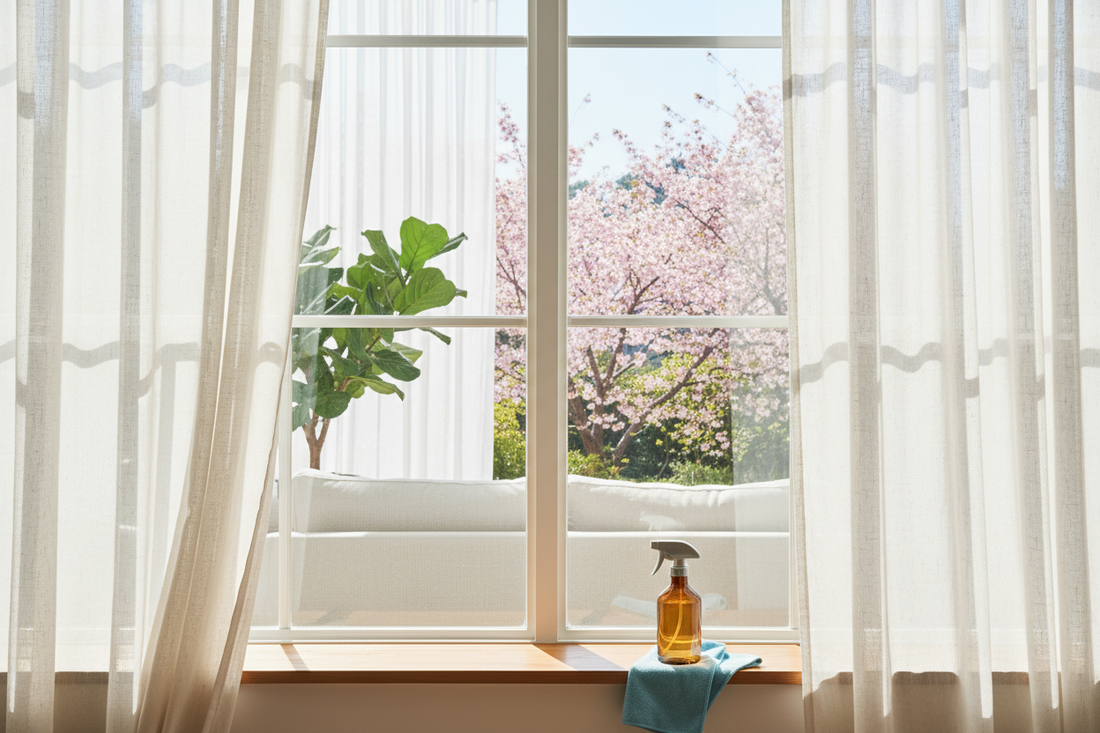 Spring Window Care: The Complete Guide to Sparkling Glass and Fresh Curtains