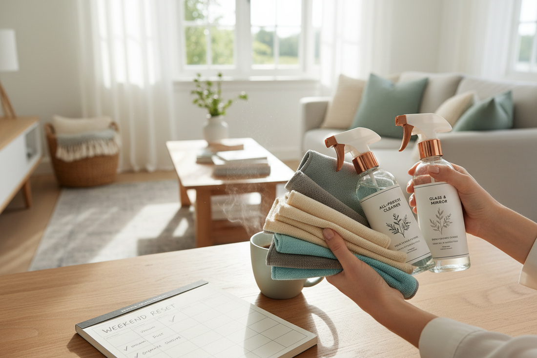 How to Build a Weekend Cleaning Routine That Actually Sticks