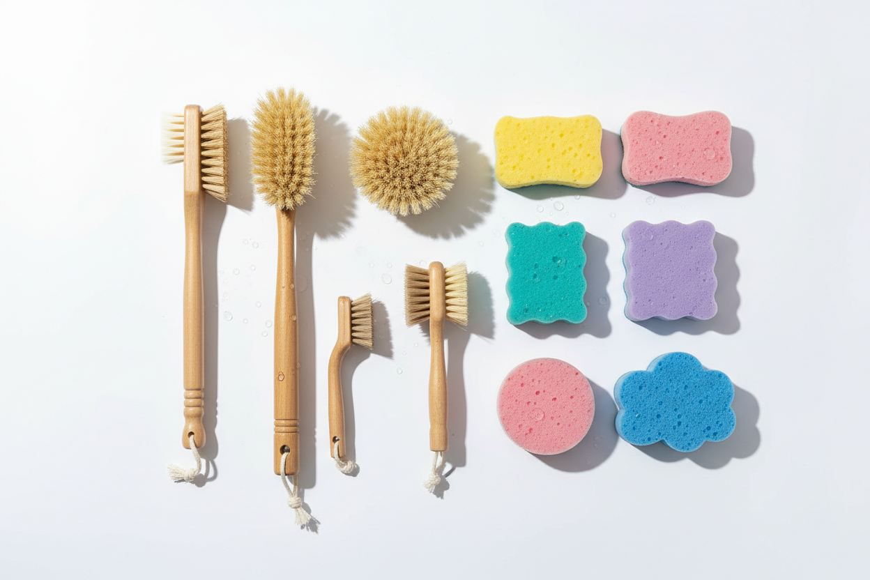 Scrub Brushes & Sponges