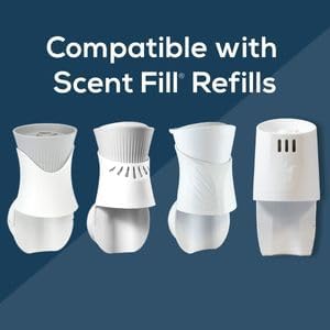 Scent Fill Pumpkin Pie Plug in Air Freshener, Scented Oil Refills, 2 Refills + Diffuser