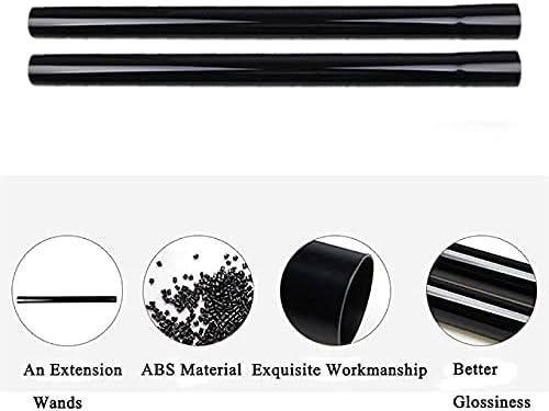 1 1/4" Vacuum Attachments Extension Wand for Shop Vac Accessories Replacement Tubes Extend to 14.6 Inch Long (3 PCS)