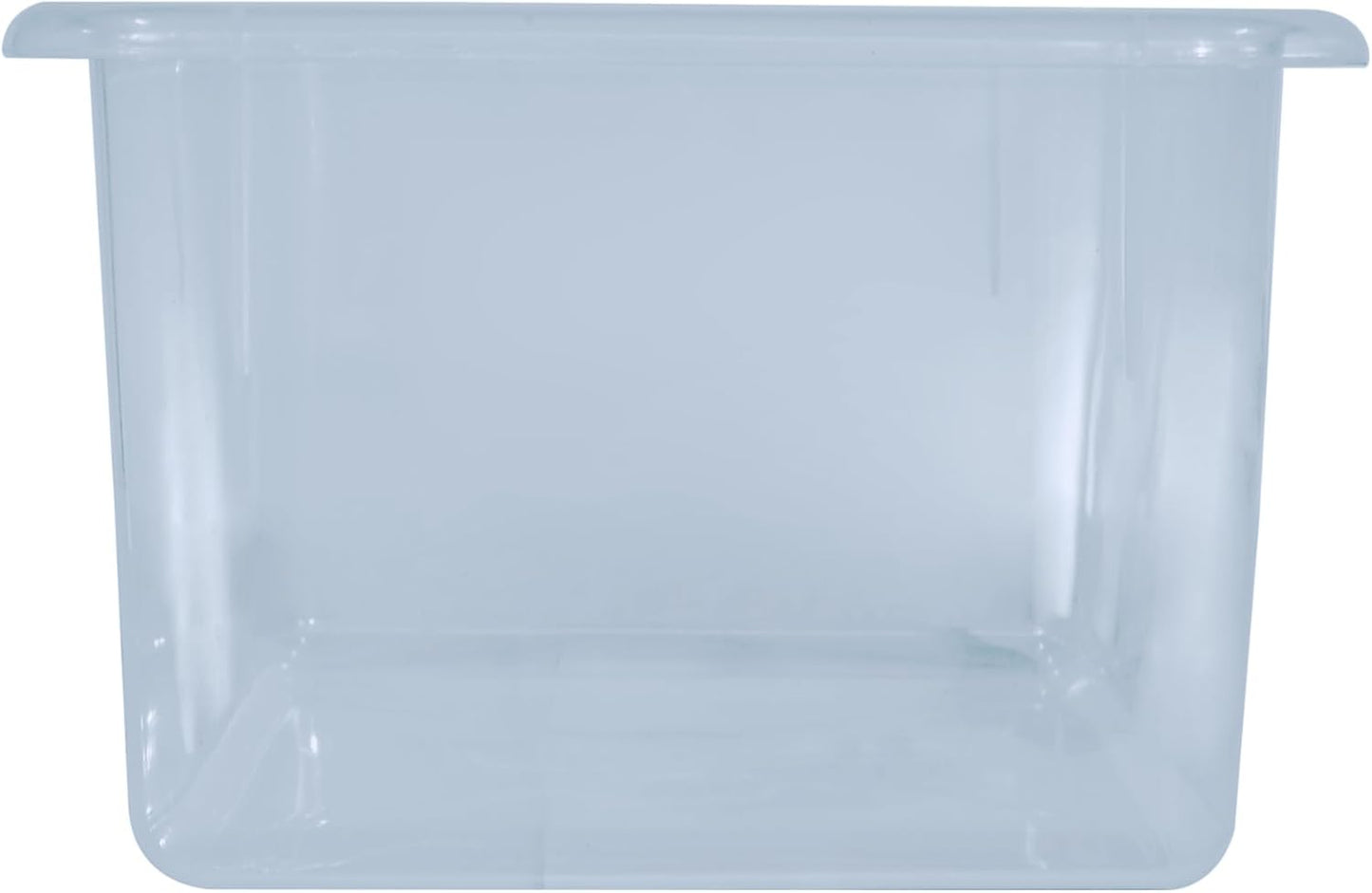 Wood Designs Cubby Storage Bin, Heavy Duty Plastic Containers for Kids Translucent Clear Cubby Tray Set of 20