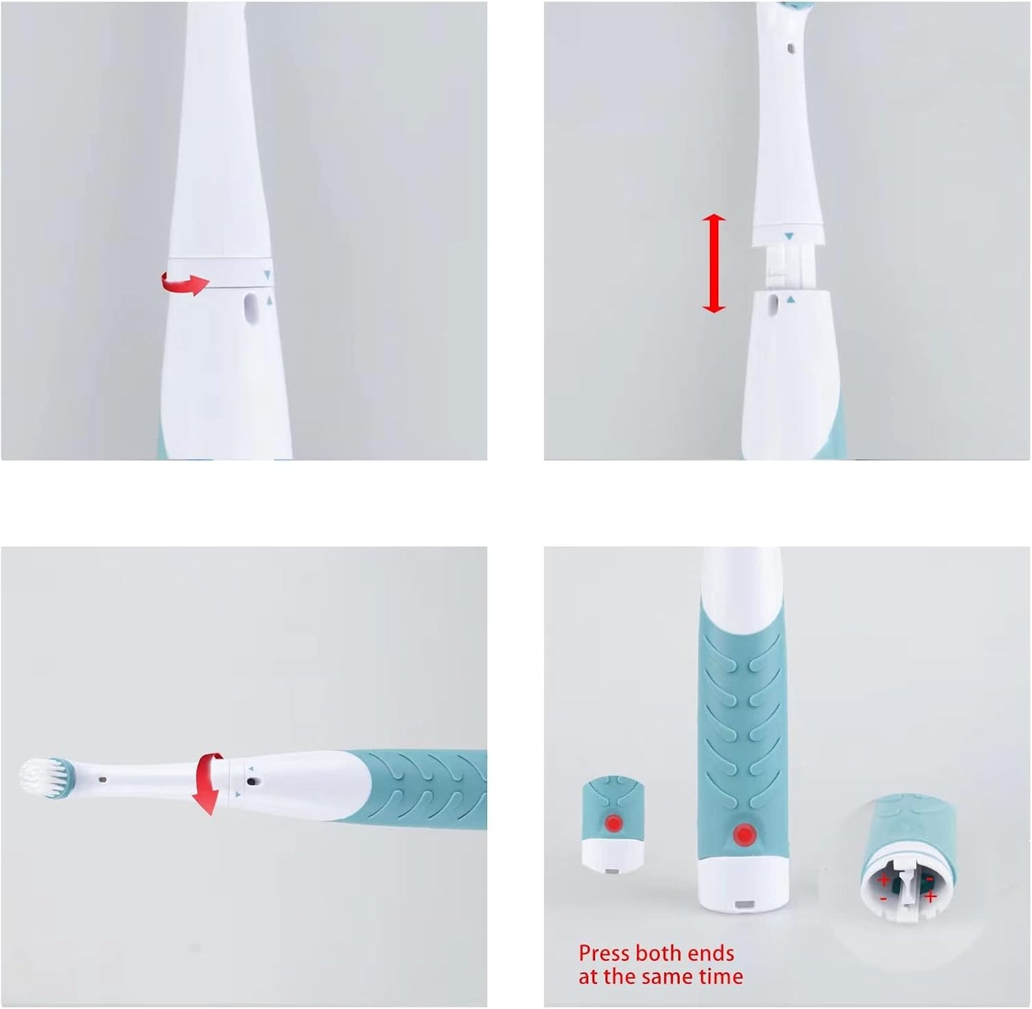 Electric Cleaning Brush with 4 in 1 Multiple Brush Heads,Indoor Household Cordless Motorized Brush for Bathroom Toilet Kitchen Tile Crevice