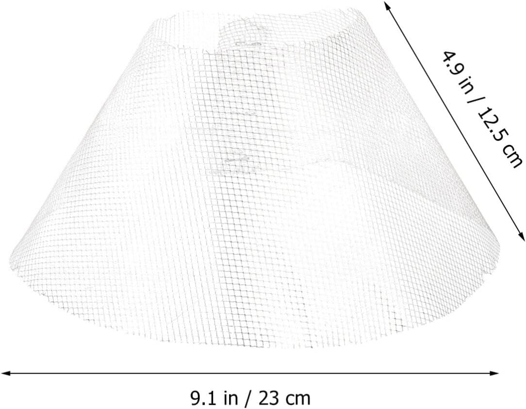 Gatuida Range Hood Filter Net 10-Pack 9 Inch Round Vent Grease Filter Replacement Mesh for Kitchen Cooker Fan