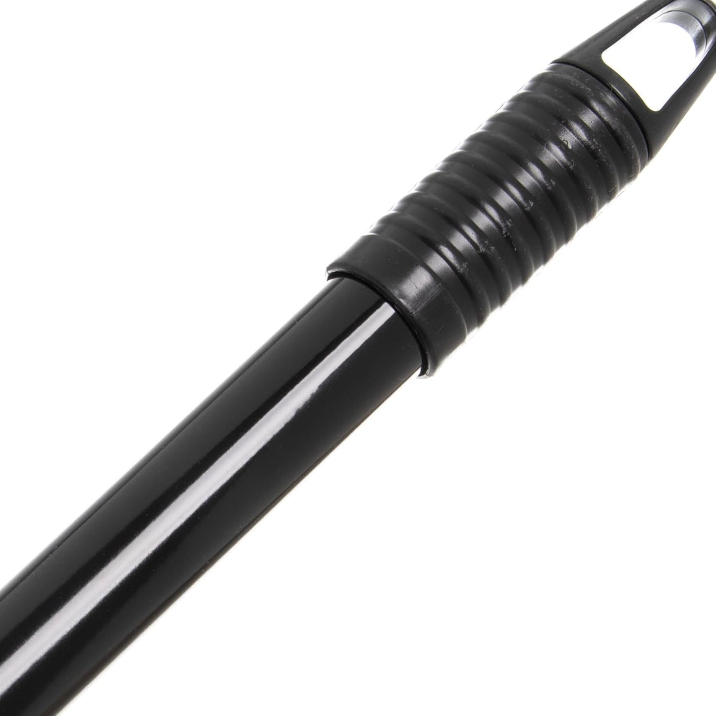 Carlisle FoodService Products Duo-Pan Upright Dust Pan with Serrated Yoke for Home, Restaurants, Kitchen, Lobby, And Office, Plastic, 30 Inches, Black