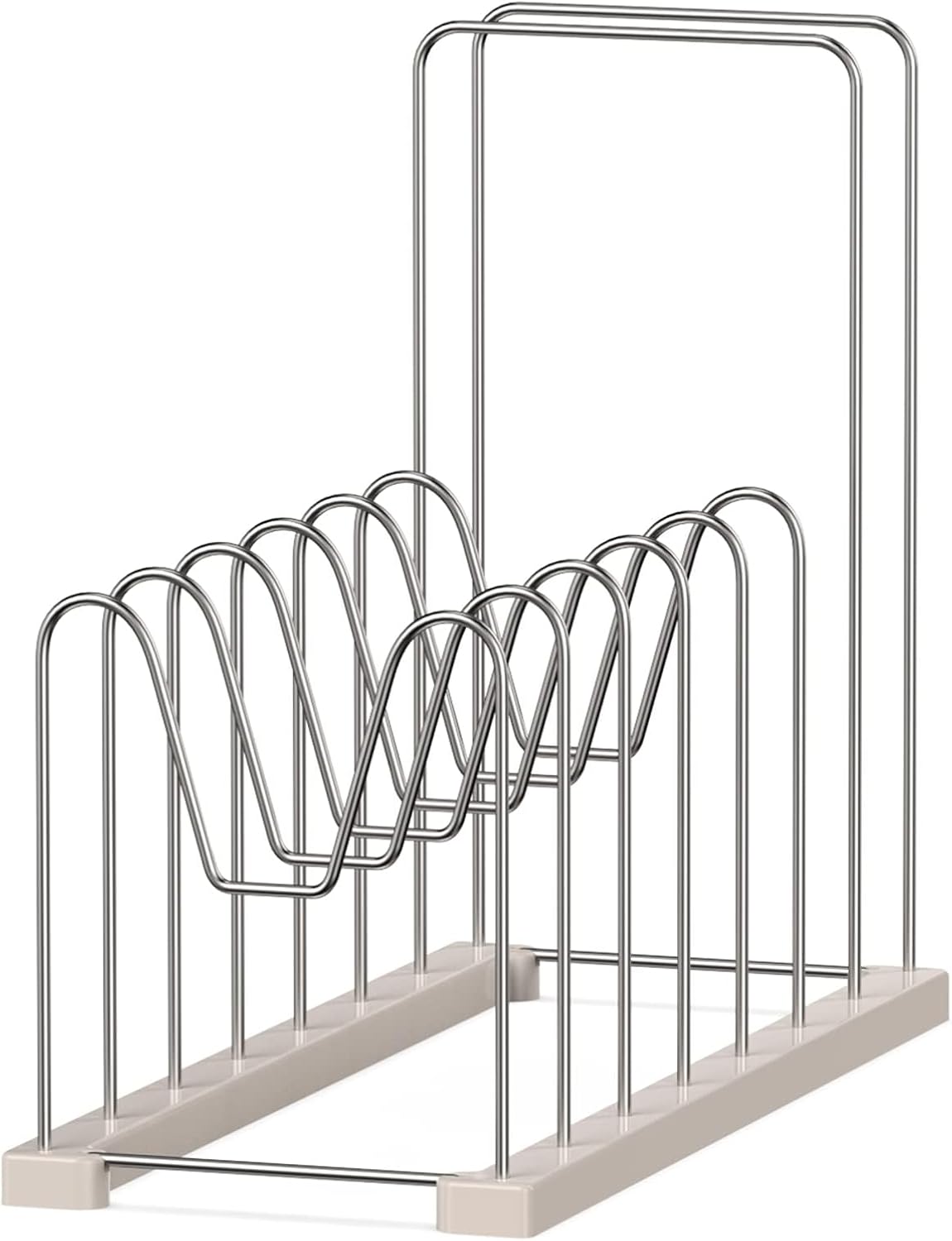 Reusable Bag Drying Rack,Silicone Bag Drying Rack,Plastic Bags Dryer Rack,Dryer Rack for Silicone Storage Bags,Draining Stand Holder for Cups,Bottles,Pan Lid&Cutting Board Organizer