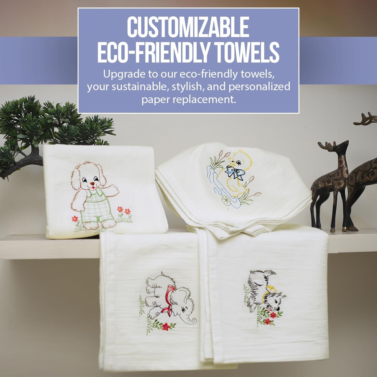 WHITEWRAP Flour Sack Towels| Tea Towel for Crafts| Kitchen Dish Cotton Blank Towel for Embroidery|Baking Bread Proofing Linen Cover| Thick Absorbent Quick Dry| 50Pack 28"x28" Natural