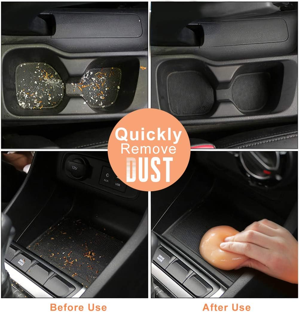 TICARVE Cleaning Gel for Car Detail Putty Cleaning Gel Auto Detail Tools Car Interior Cleaner Cleaning Mud Dust for Cars and Keyboard Cleaner Gel Clean Slime Reusable Car Vent Cleaner