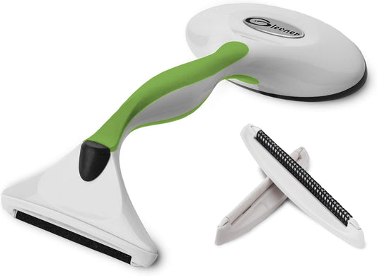 GLEENER Fabric Shaver & Lint Remover |Battery-Free 4-in-1 Depiller with 3 Fabric-Safe Edges for Clothes & Upholstery (I Dream of Greenie)
