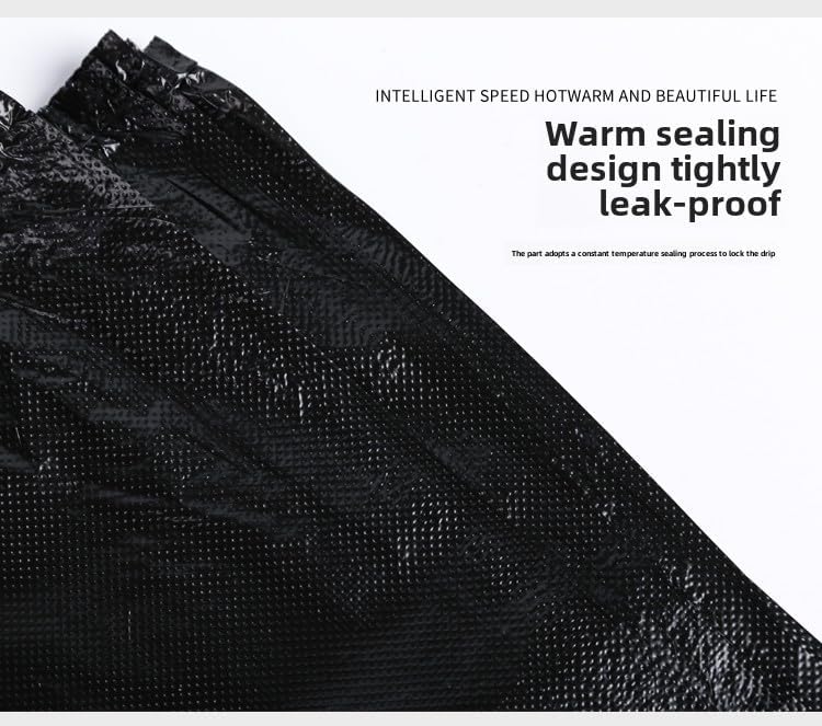 DJDBaihuo 70-gallon trash bags, 47.24" x 55.12", 60-pack, leak-proof & tear-resistant for large waste disposal in parties, schools, offices, hospitals & public areas.