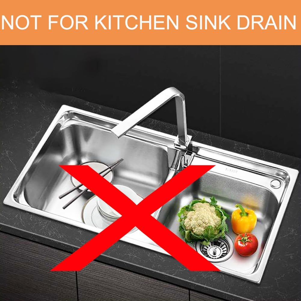 1.0" Bathroom Sink Drain Strainers, 6PCS Drain Hair Catchers for Laundry, Mop Pool, Utility, Slop, RV Sink, Stainless Steel Drain Filter