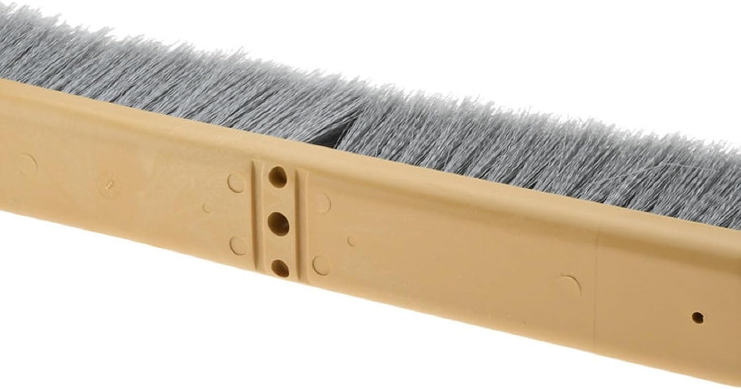 PRO SOURCE Fine-Sweep Push Broom Head with Bolt-On Connection: 18 inch Wide
