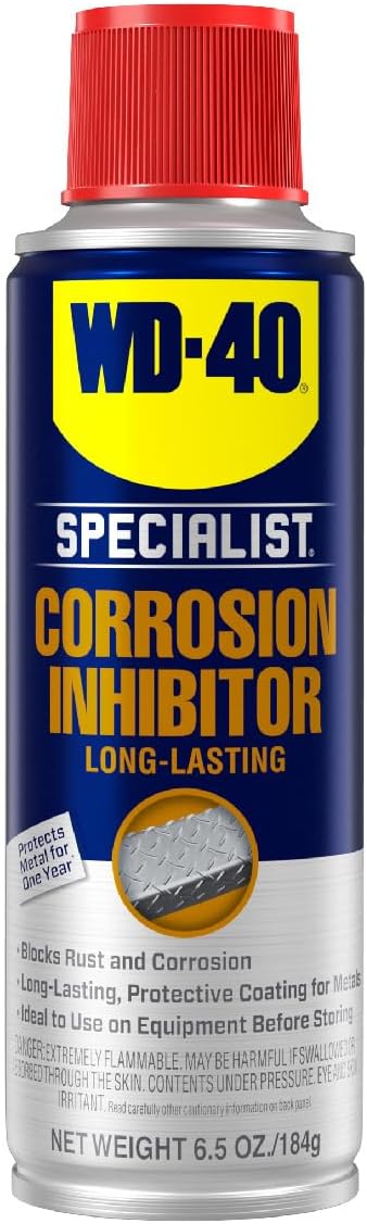 WD-40 Specialist Corrosion Inhibitor, Long-Lasting Anti-Rust Spray, 6.5 OZ