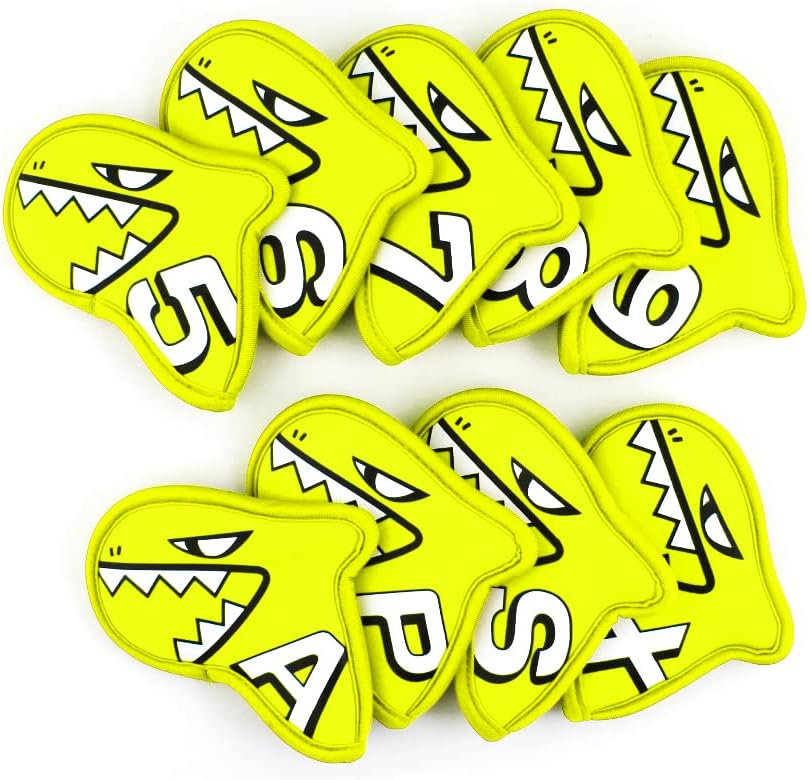 Palette Golf Iron Covers / 9pcs Set/Golf Head Covers/Golf Club Covers