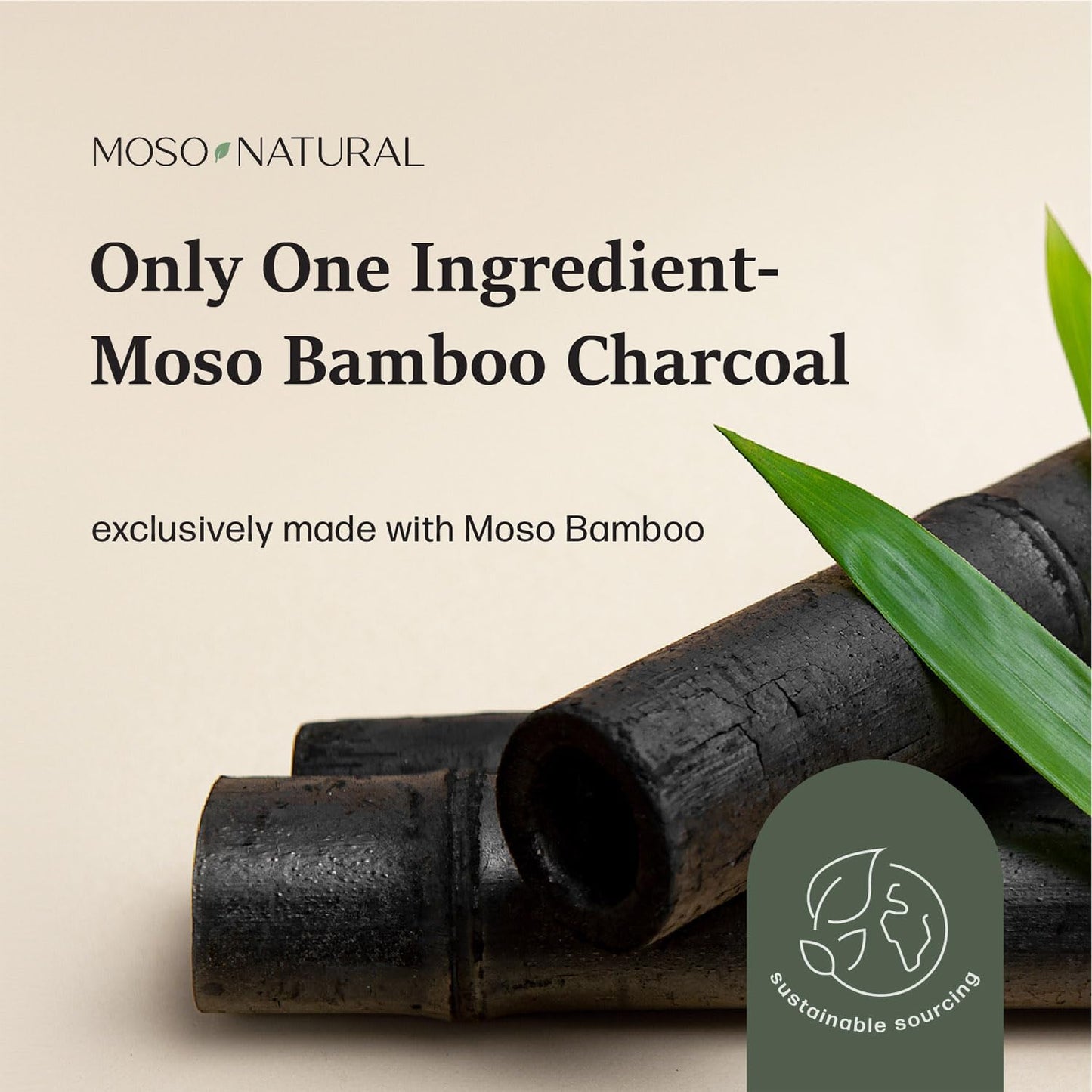 Moso Natural Air Purifying Bag 600g (21oz) Premium Bamboo Charcoal Odor Absorber | Room Deodorizer for Large Spaces, Bedroom, Kitchen, Basement | Pet Odor Eliminator for Home | Unscented (5 Pack)