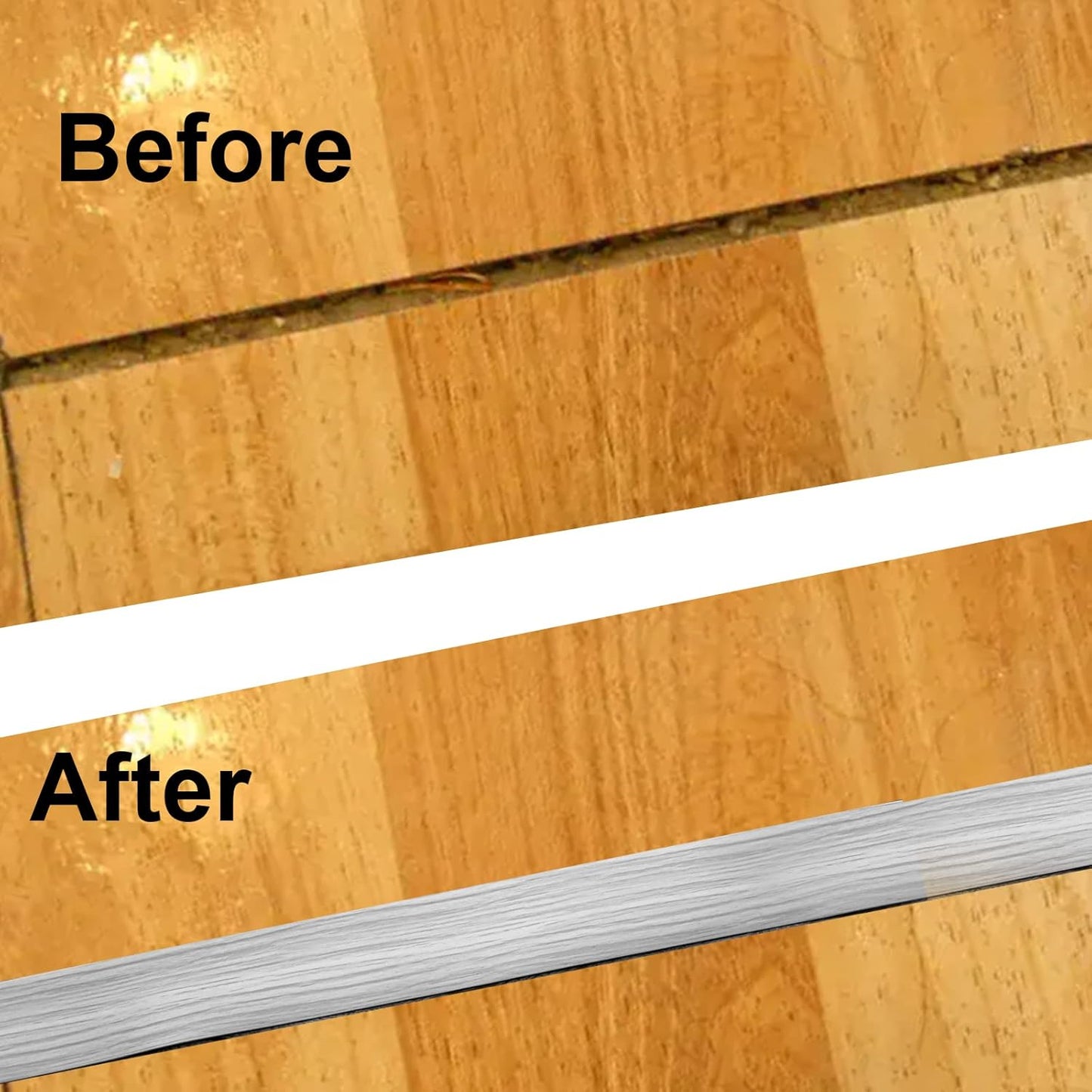 Floor/Door Flat Transition Strip & Self-Adhesive Vinyl Edge Trim - Laminate Gap Covering Joining Strip