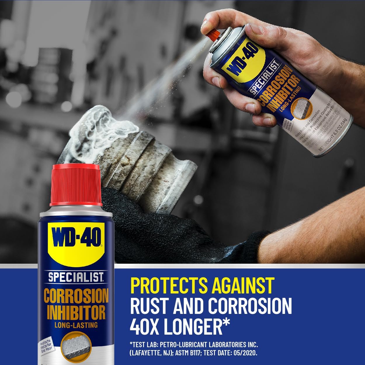 WD-40 Specialist Corrosion Inhibitor, Long-Lasting Anti-Rust Spray, 6.5 OZ