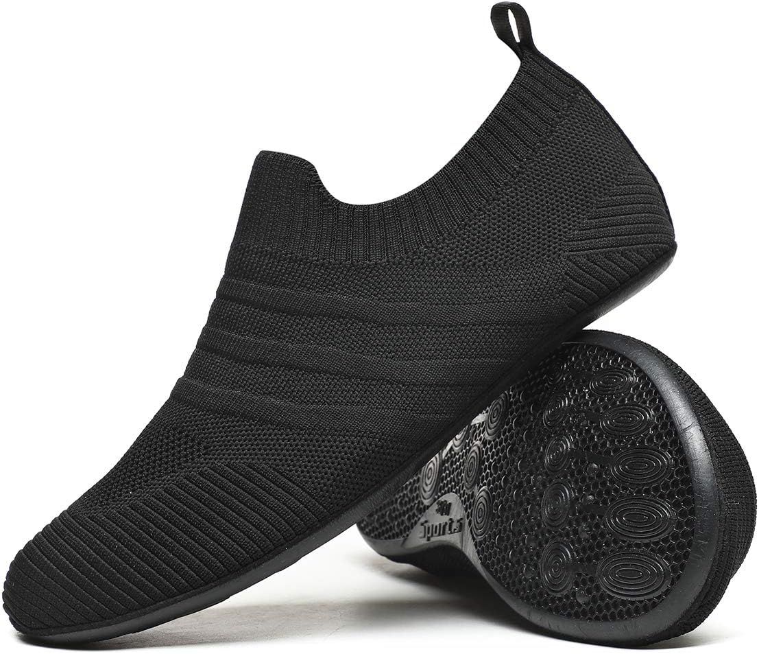 Adult Indoor House Slippers Socks Lightweight Non Slip Grip House Home Shoes for Women Men