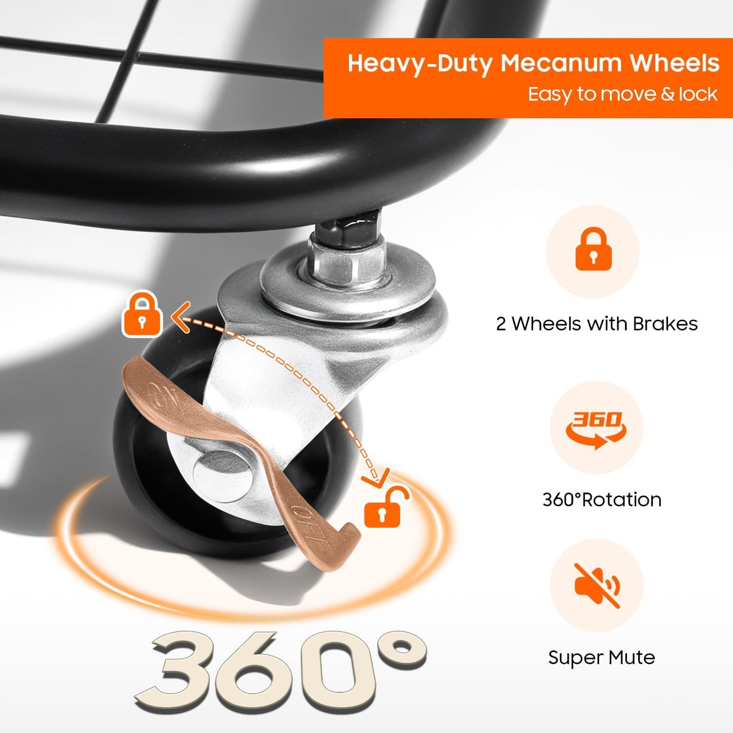 150L Laundry Hamper with Wheels, Rolling Laundry Basket with Metal Frame and Removable Bag, Large & Tall Dirty Clothes Hampers for Bedroom Aesthetic, Laundry Room, Bathroom, Dorm-White