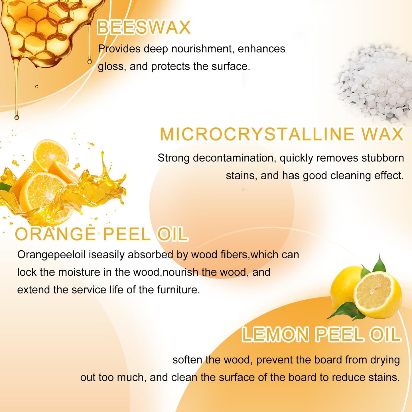 2PCS Natural Beeswax Care Spray & Restorer, The Original Beeswax Spray, Wood Seasoning Beewax For Furniture Floor, for Furniture, Floor, Tables, Cabinets