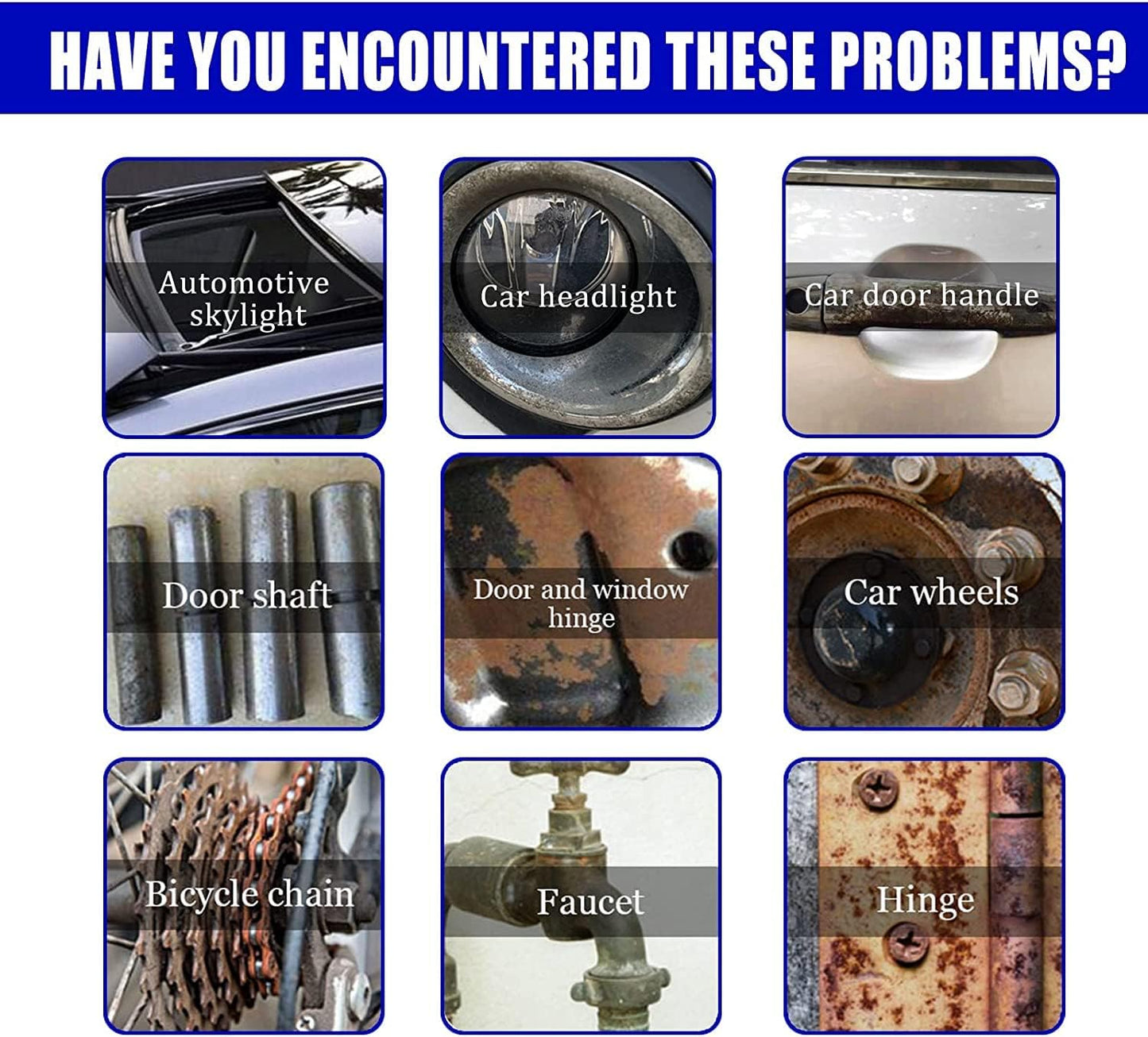 Rust Remover Spray - 2PCS Multipurpose Instant Rust Remover for Metal Parts, Car Care & Cleaning, Rustout Instant Remover Spray