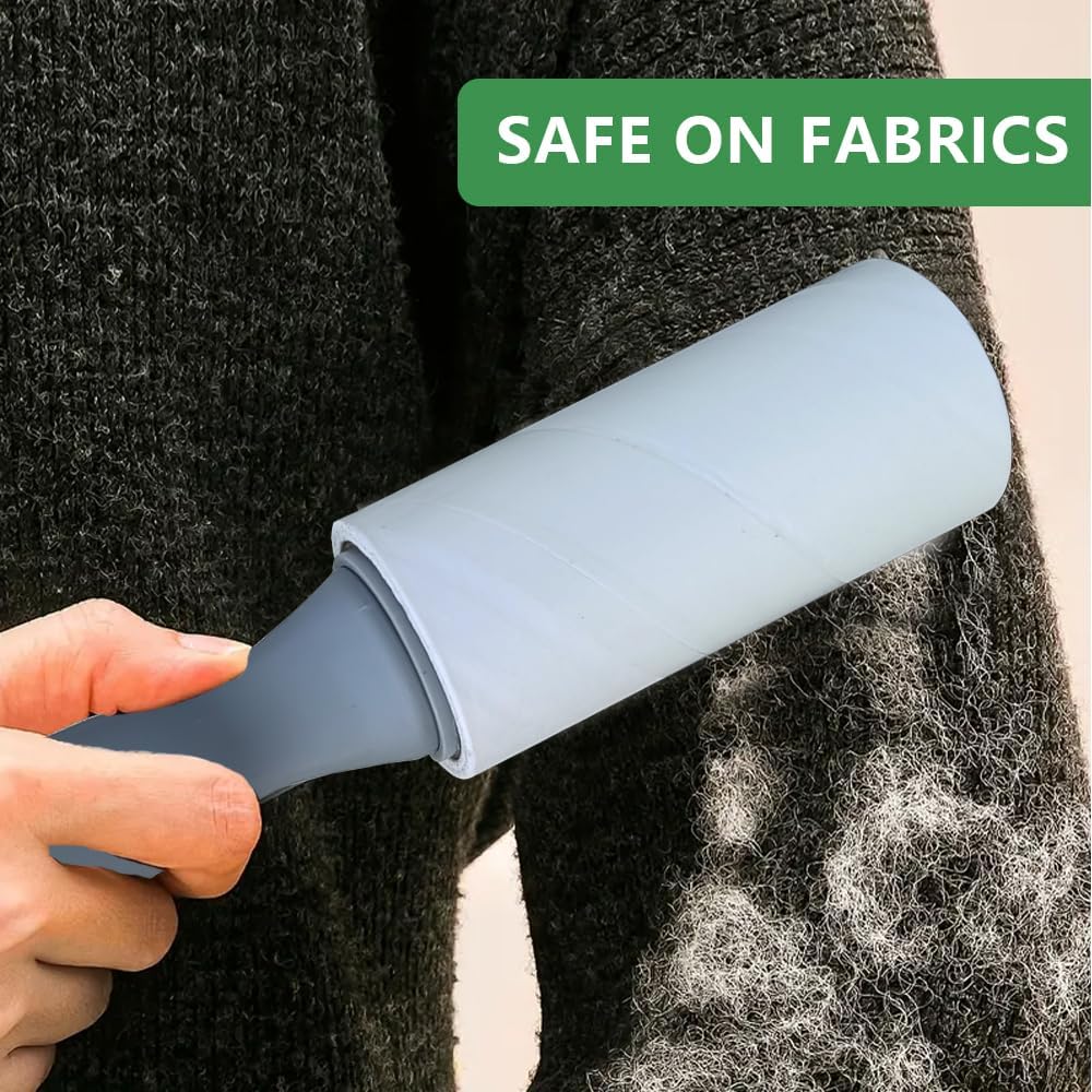 Pet Hair Lint Rollers, 3 Pack, 90 Sheets Each– Reusable Sticky Roller for Pet Hair, Cat & Dog Hair Remover, Lint Remover, Pet Hair Remover for Furniture, Clothing & Cars