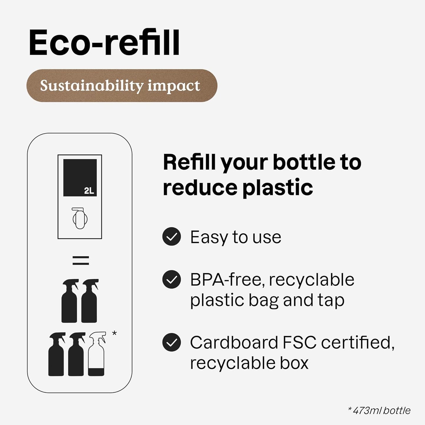 ATTITUDE All Purpose Cleaner, EWG Verified Multi-Surface Products, Vegan, Naturally Derived Multipurpose Cleaning Spray, Lavender and Rosemary, 67.6 Fl Oz