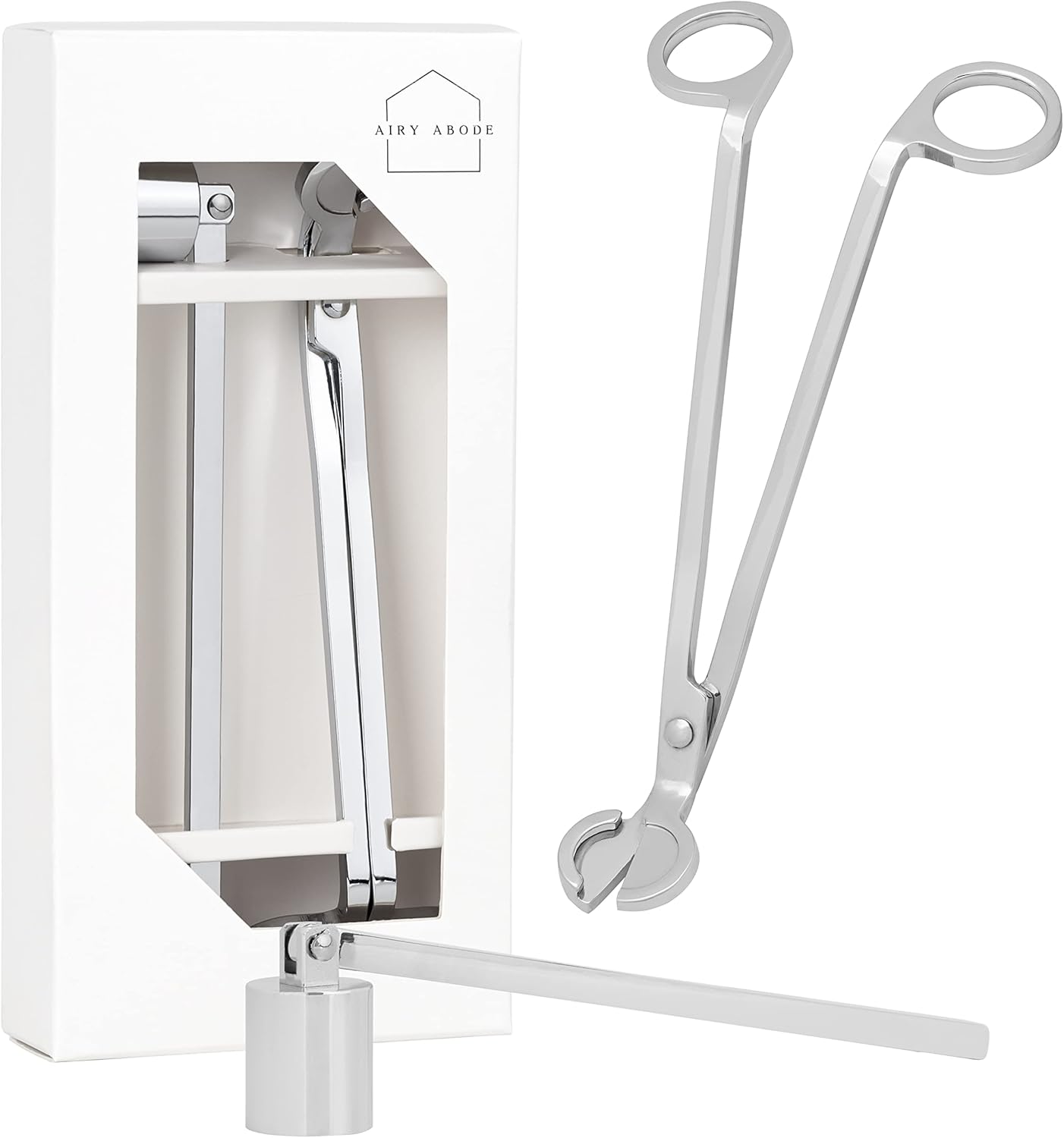 Candle Wick Trimmer and Candle Snuffer Accessory Set – Pick Your Color