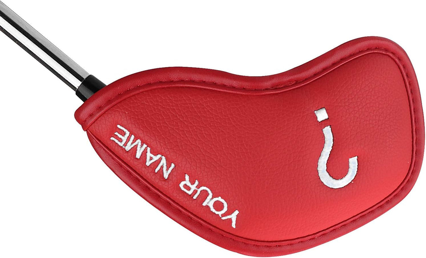 CRAFTSMAN GOLF 12pcs or 1pc Thick Synthetic Leather Golf Iron Head Covers Set Headcover Fit All Brands Callaway Ping Taylormade Cobra Etc. Also Custom Name