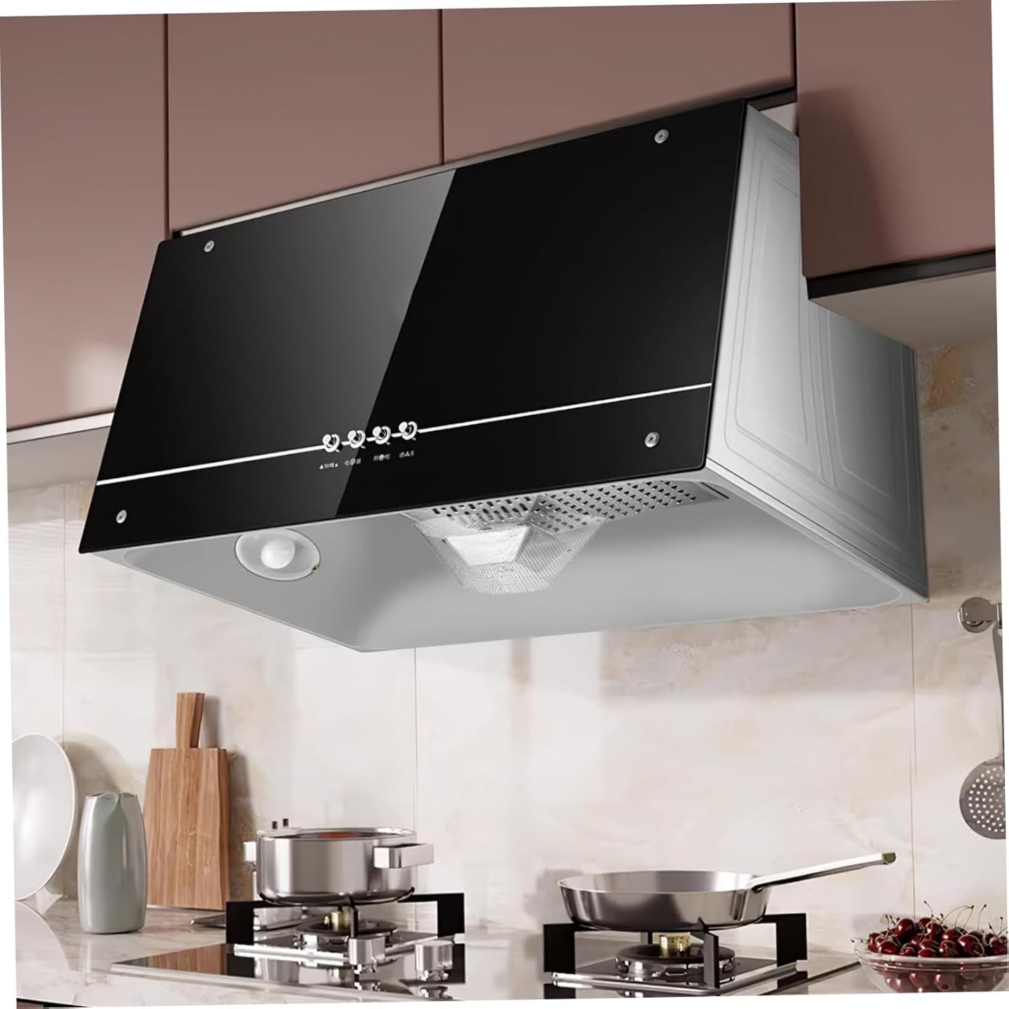 10pcs Range Hood Grease Mesh Filters Bowl Shaped Kitchen Vent Screen Replacement Nets for Home and Restaurant Cooking Durable and Easy to Install Accessories