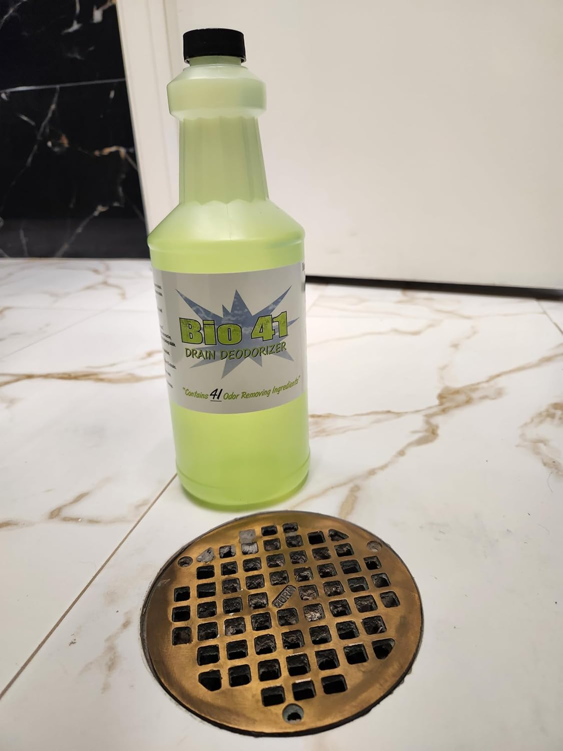 Drain Deodorizer- Odor Eliminator - Commercial Drain Deodorizer - Neutralizer Sewer Gas Smell Remover – 32 Ounce