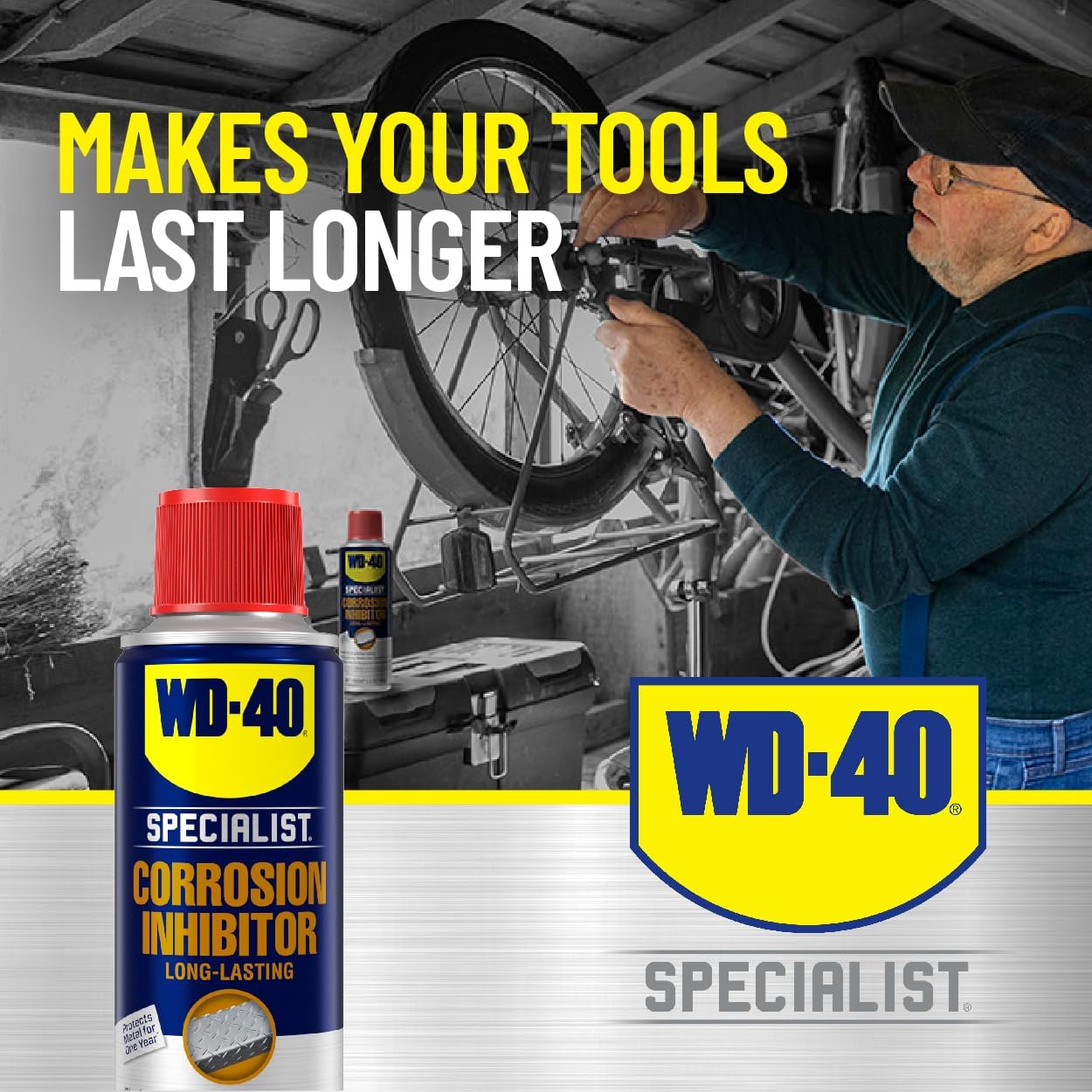 WD-40 Specialist Corrosion Inhibitor, Long-Lasting Anti-Rust Spray, 6.5 OZ