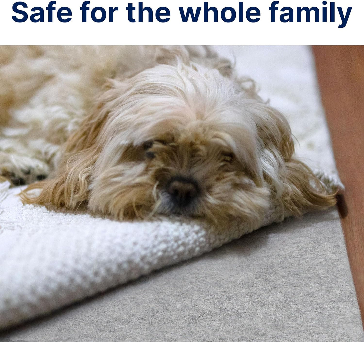 RUGPADUSA - Eco-Plush - 9'x11' - 3/8" Thick - 100% Felt - Extra Cushioned Rug Pad - Available in 3 Thicknesses, Many Custom Sizes