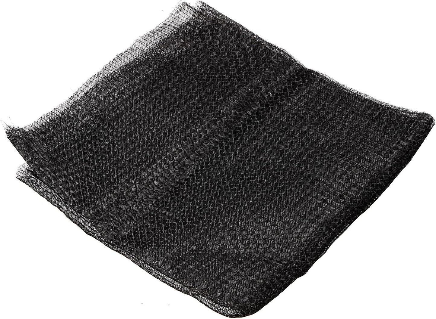 PATIKIL 47.2" x 23.6" Air Conditioner Air Filter Material, Plastic Dustproof Filtering Mesh Screen Replacement for Air Conditioning, Black
