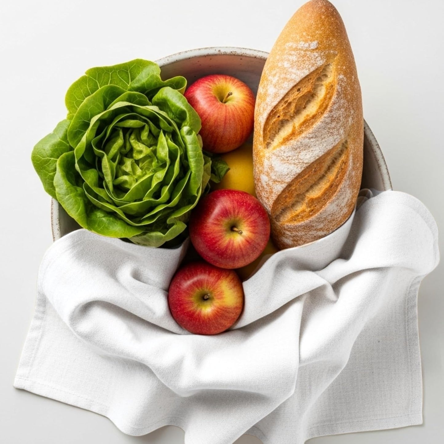 Flour Sack Towels| Tea Towel for Crafts| Kitchen Dish Cotton Blank Towel for Embroidery|Baking Bread Proofing Linen Cover| Thick Absorbent Quick Dry| 3 Pack 18"x28" White