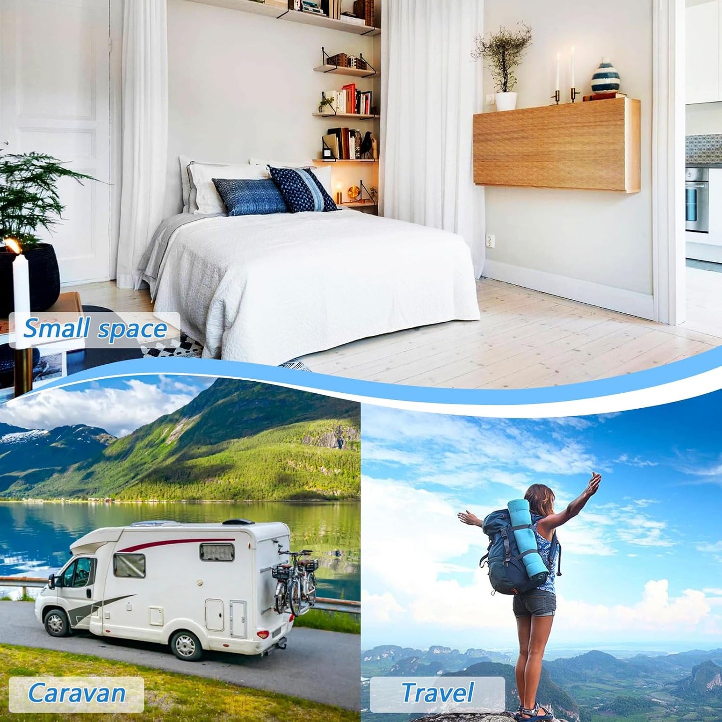 Deer with Butterfly Floral Ironing Mat Thickened Ironing Blanket Travel Portable Double-Side Using Ironing Pad Travel Isolate Heat Pad Cover for Washer Dryer Table Top Countertop 27.6x47.2in